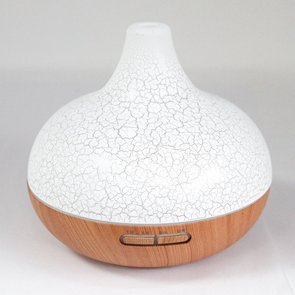 Shell Effect Ultrasonic Aroma Diffuser 400 ml – USB, Colour Change