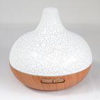 Shell Effect Ultrasonic Aroma Diffuser 400 ml – USB, Colour Change