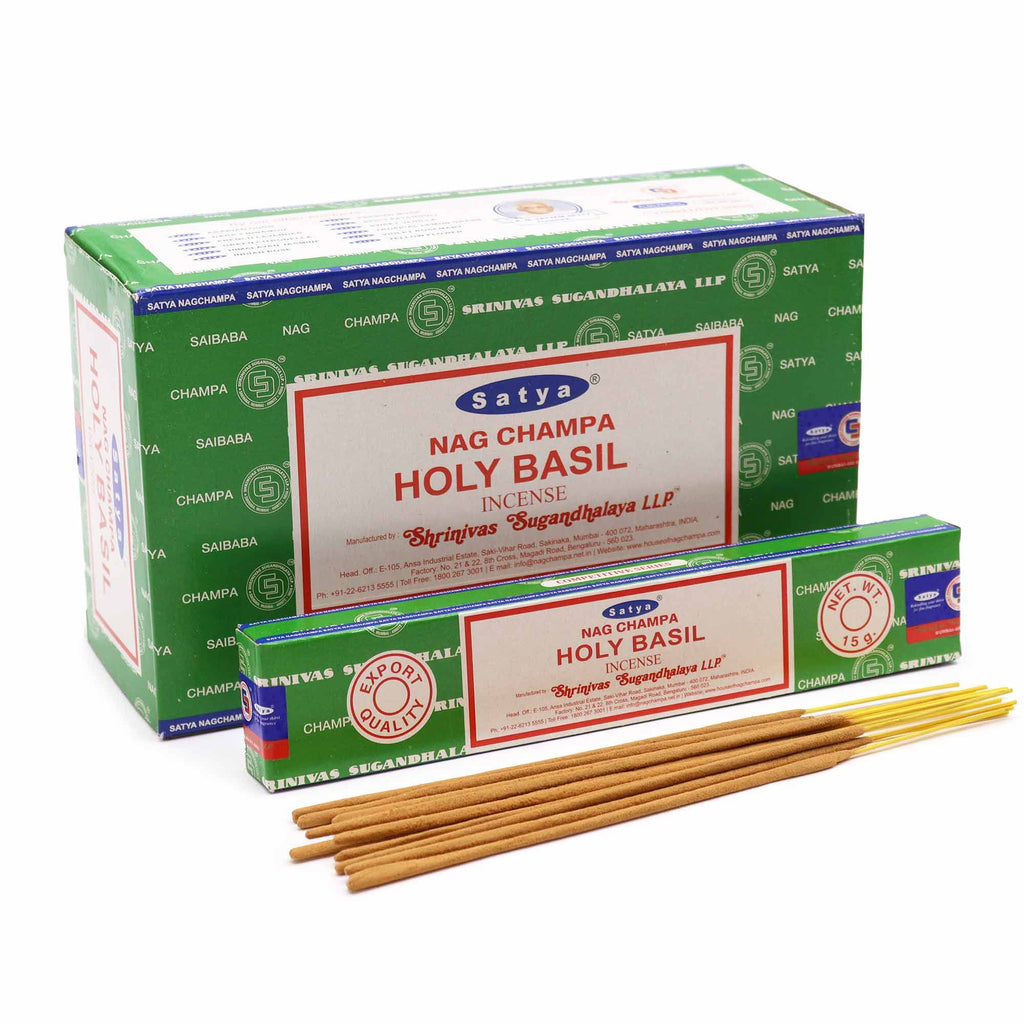 Satya Holy Basil Incense Sticks