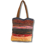 Recycled Big Rug Bag - Shades of Lavender – view 2
