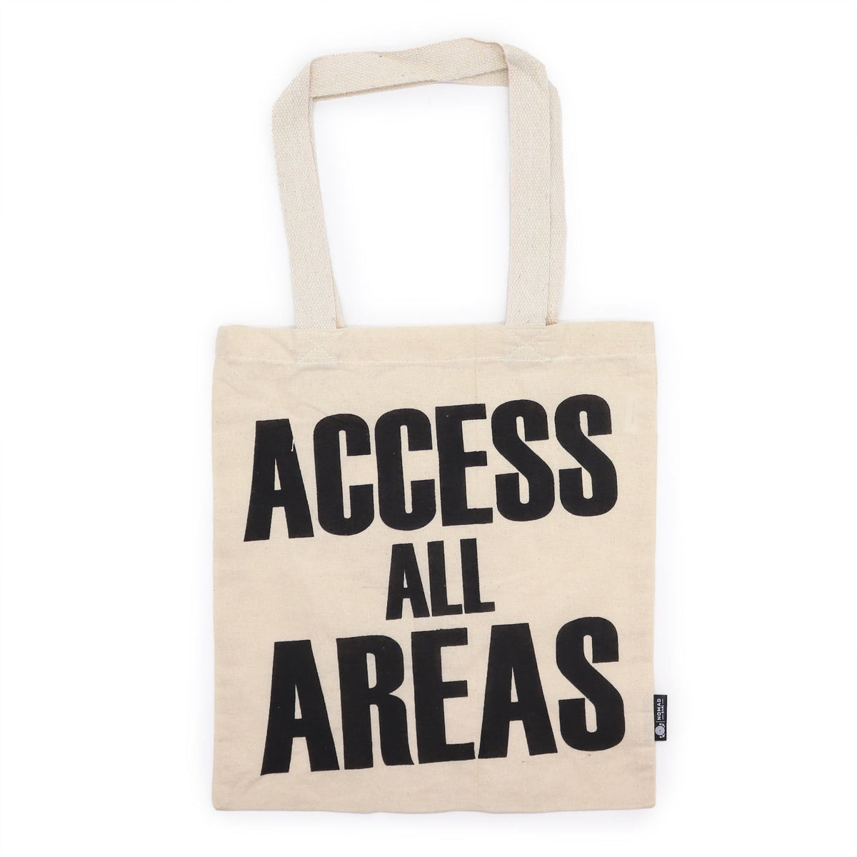 Access All Areas Cotton Tote Bag - Natural – view 2