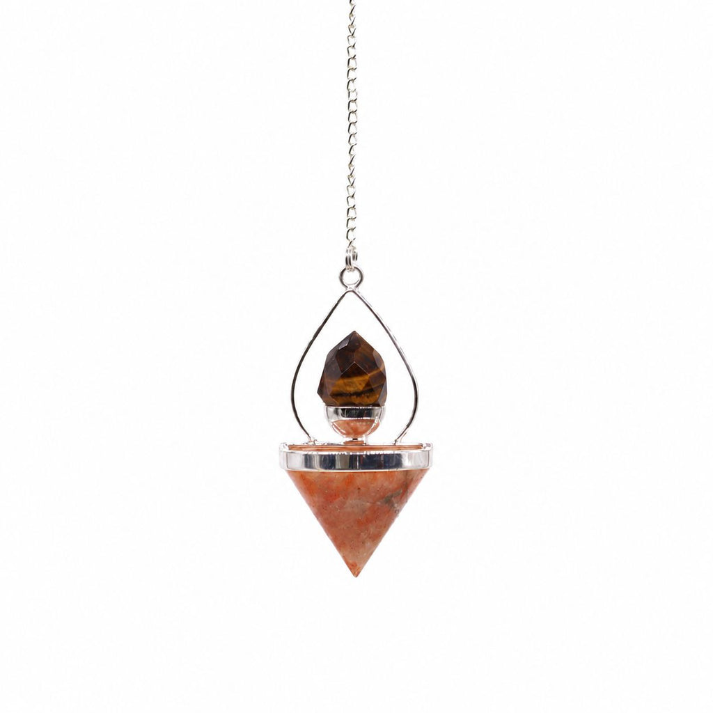 Lantern of Life Pendulum - Sunstone & Tigereye – view 2