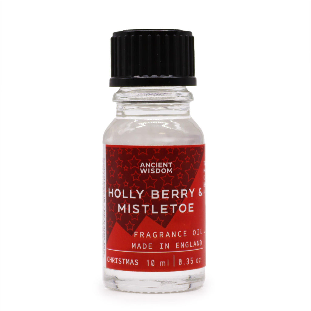 Holly Berry & Mistletoe Fragrance Oil, 10ml – view 3
