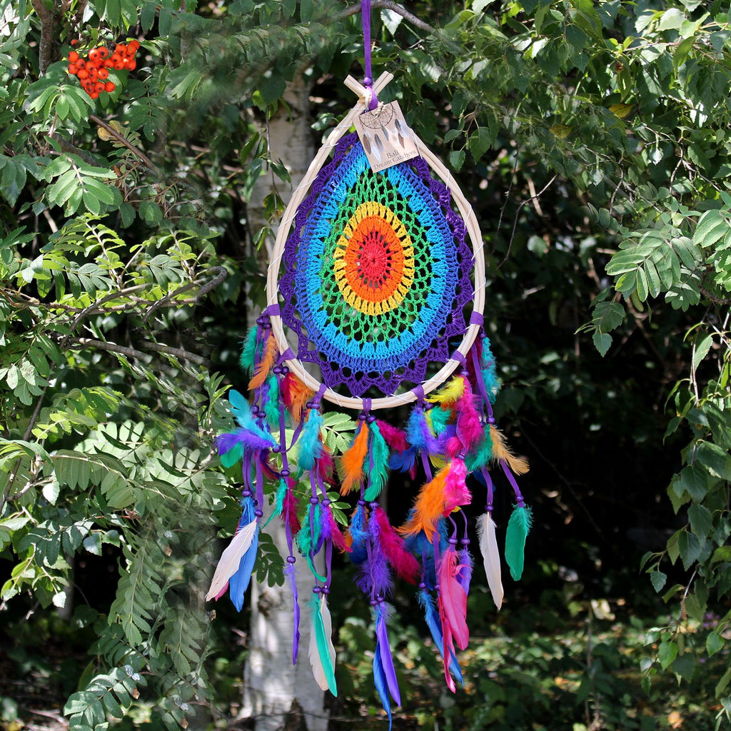 Bali Dreamcatcher - Large Multi Teardrop – view 2
