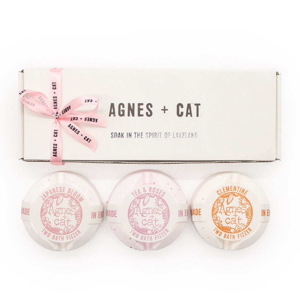 Agnes + Cat Floral & Citrus Bath Fizzer Gift Set – view 3