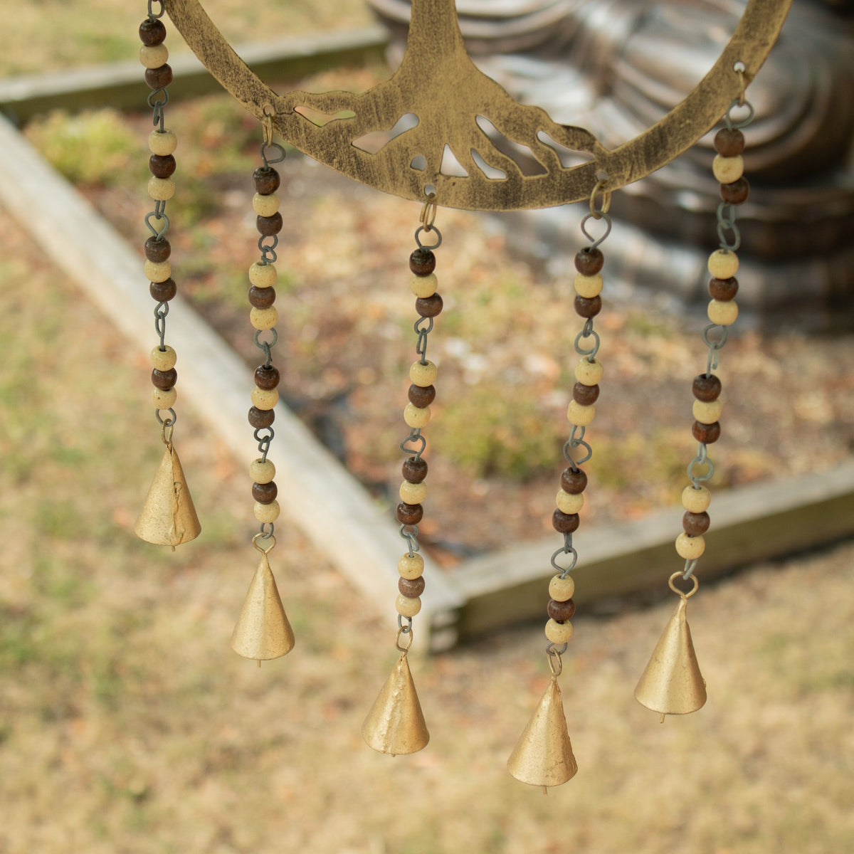 Large Tree of Life Bell Wind Chime, 25cm – view 7