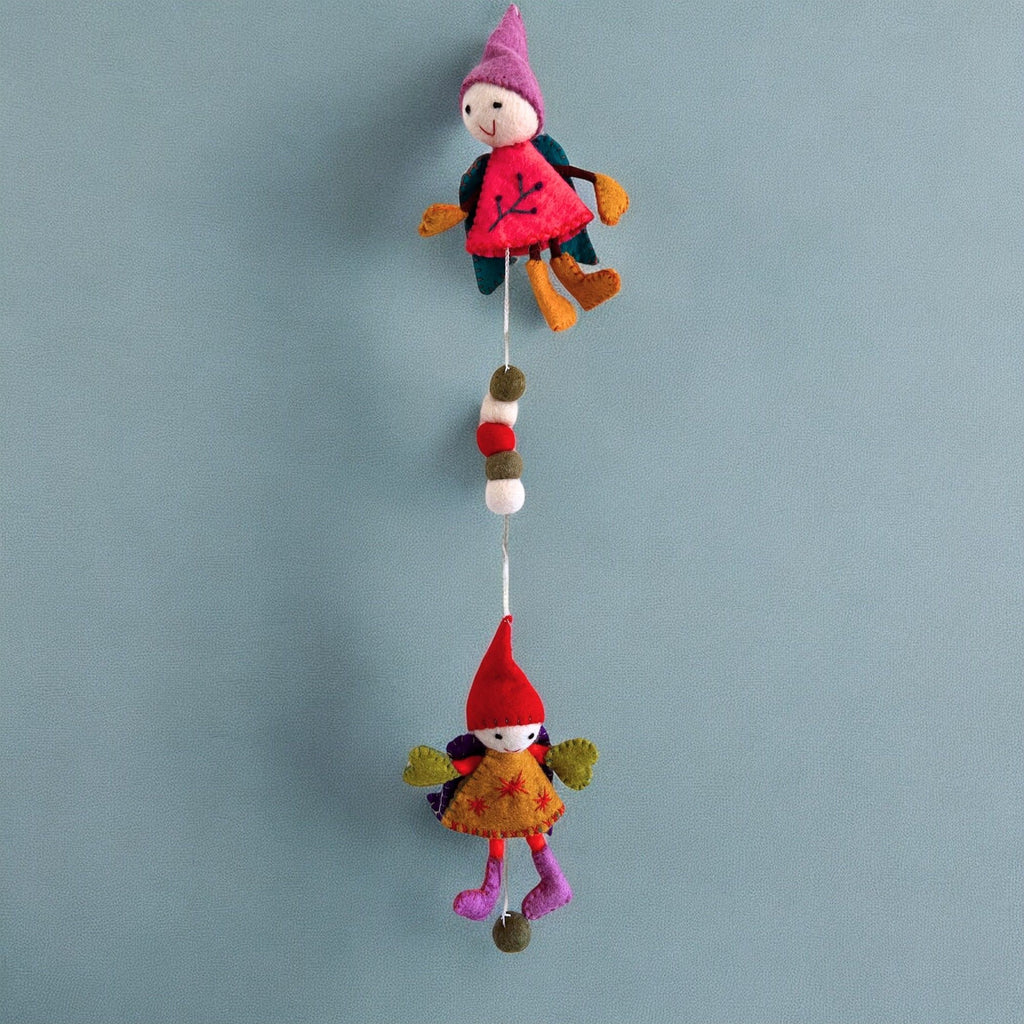 Felt Wall Hanging 110cm - Fairy Angels – view 2