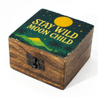 Small Enamelled Box - Stay Wild Moon Child – view 2