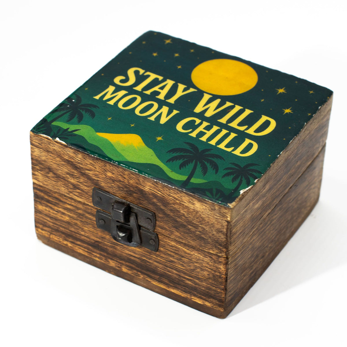 Small Enamelled Box - Stay Wild Moon Child – view 2