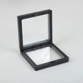Medium 3D Floating Frame Display 9x9cm - Black