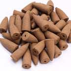 Aromatika Sandalwood & Vanilla Backflow Incense Cones Pack 10