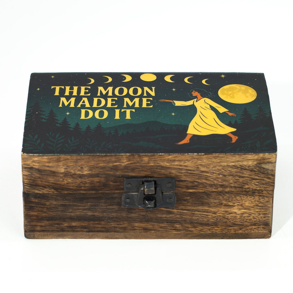 Medium Enamelled Box - The Moon Made Me Do It – view 4