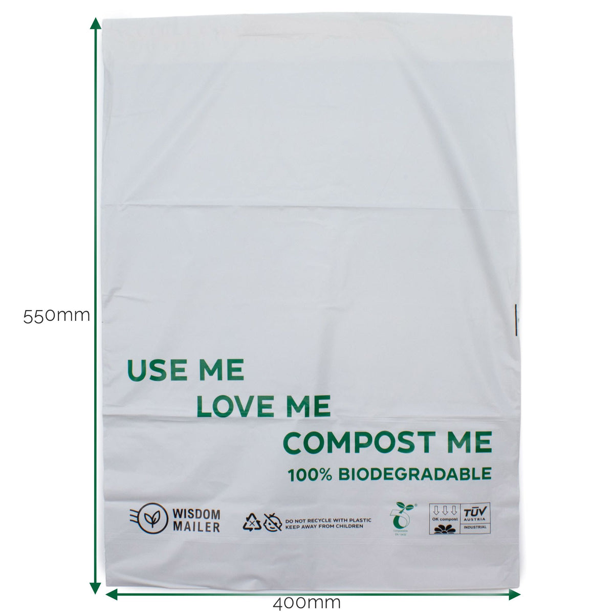 Biodegradable Mailer Bag 40 x 55cm – view 2