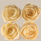 Sola Wood Rose Diffuser Flowers on String, Large, Set of 4 – view 4