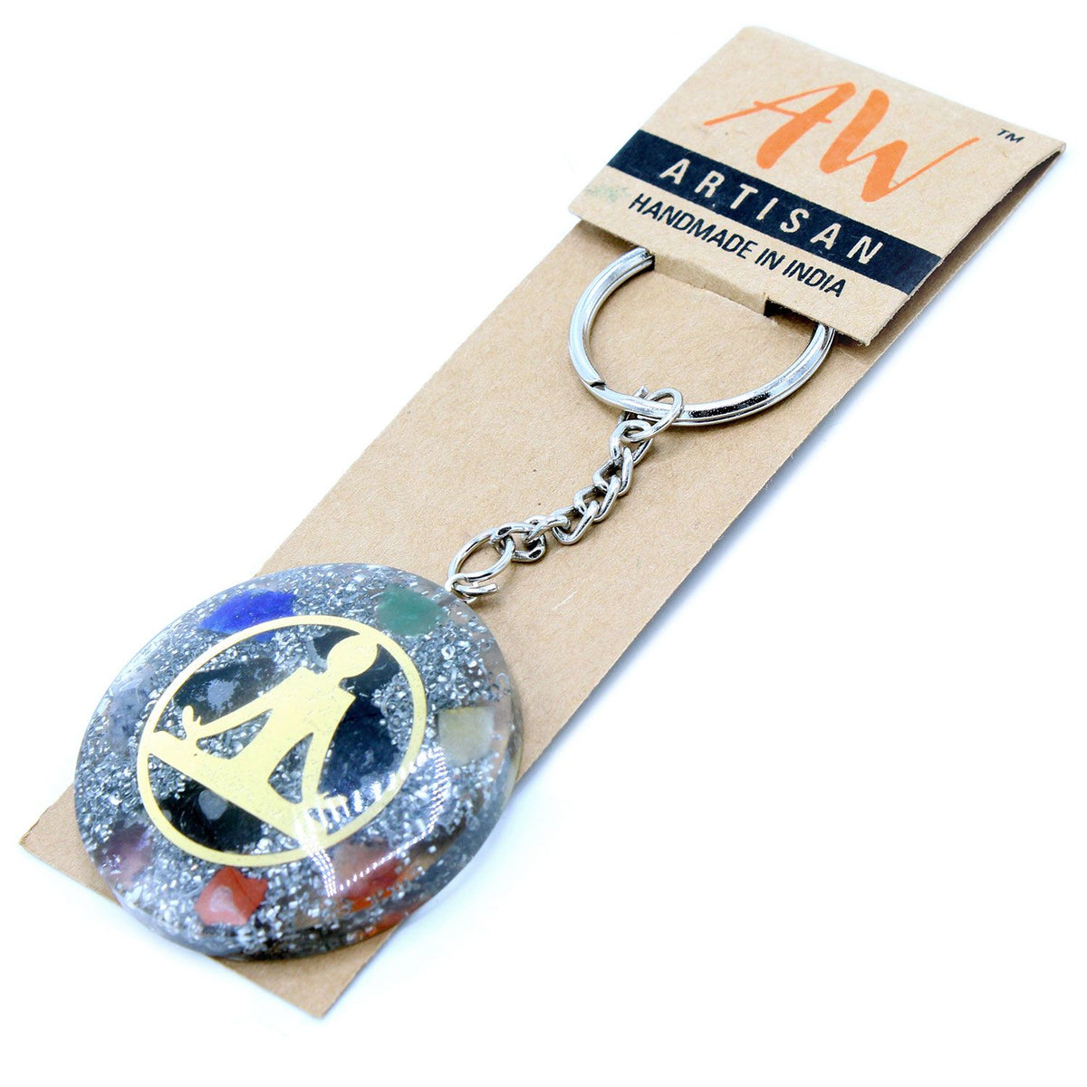 Orgonite Power Keyring - Buddha Seven Chakra – view 5
