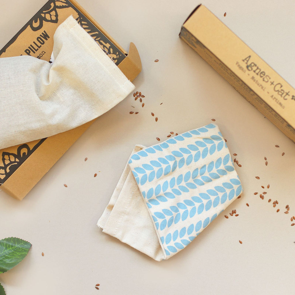 Agnes + Cat Becalmed & Destressed Chamomile Eye Pillow – view 3