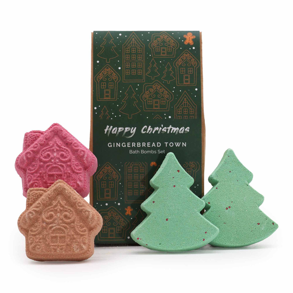 Gingerbread Town Christmas Bath Bomb Gift Pack – view 4