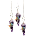 Magic Pendulum - Seven Chakra Amethyst