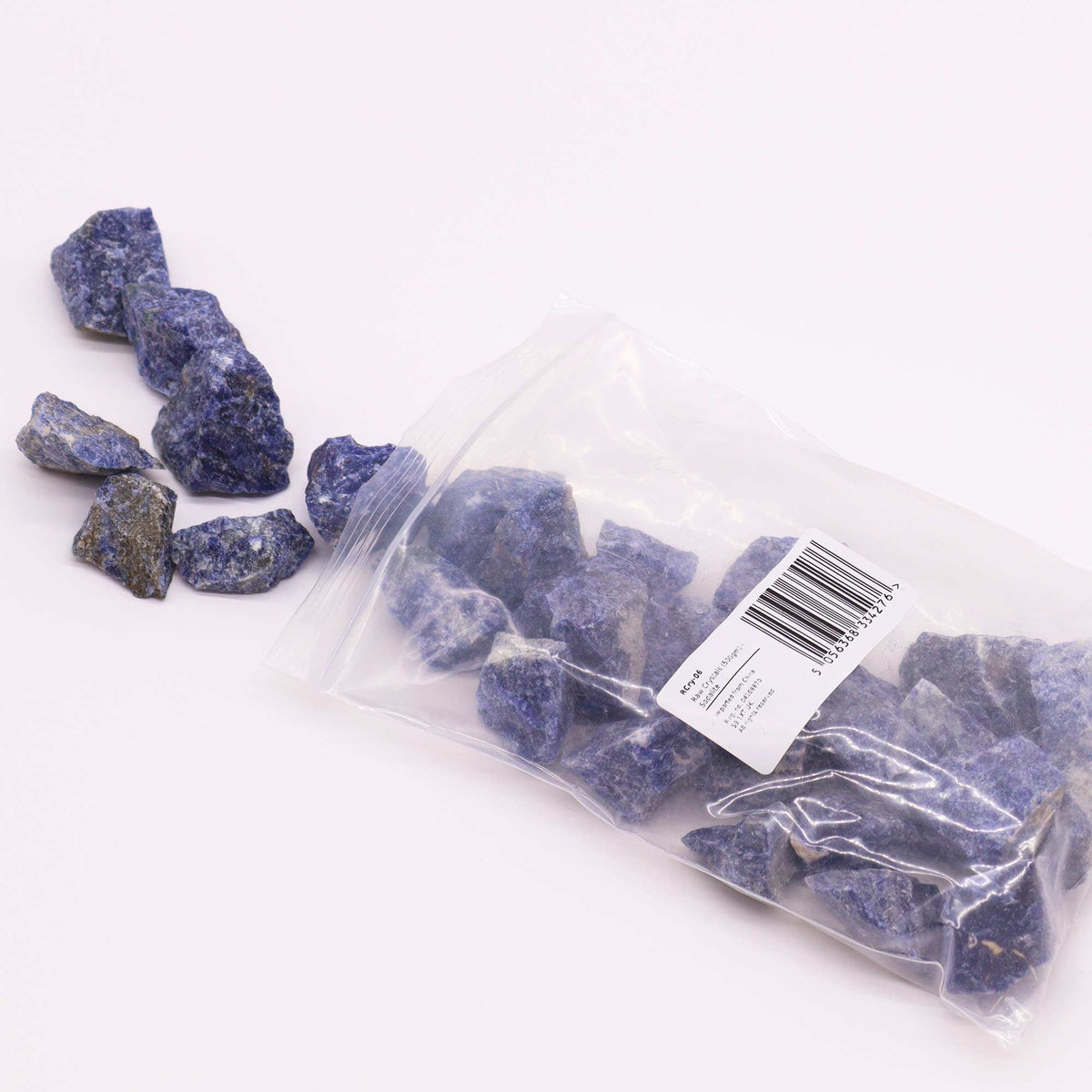 Raw Sodalite Crystal Chunks, 500g – view 4