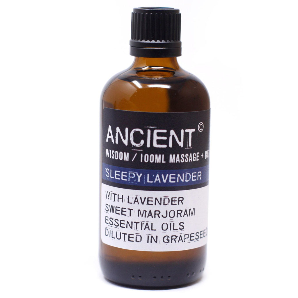 Sleepy Lavender Massage Oil with Sweet Marjoram - 100ml – view 6
