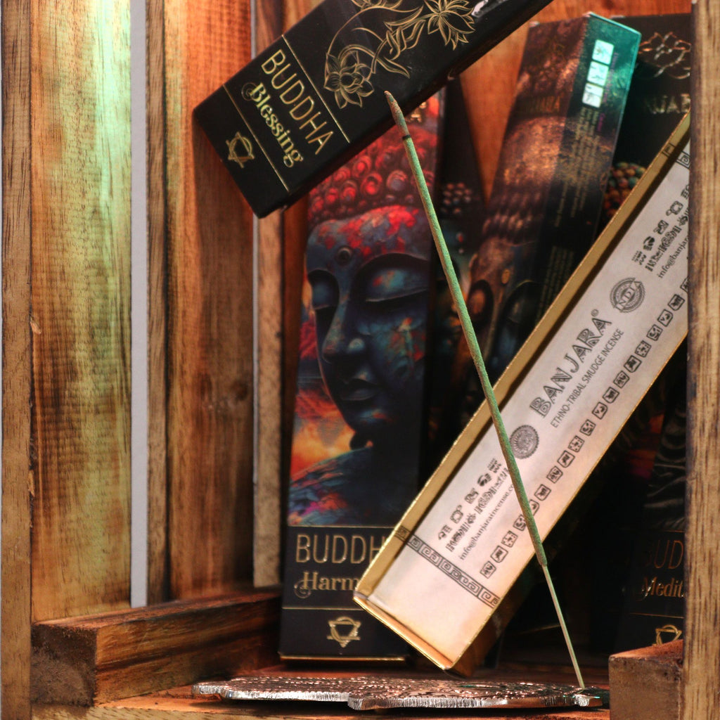 Banjara Buddha Incense Boxed Gift Set - 6 Assorted – view 8