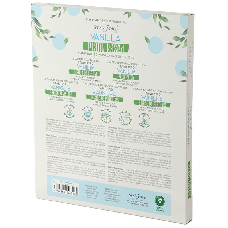 Plant Based Masala Incense Sticks - Vanilla – view 2