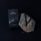 Lava Stone and Tiger's Eye Necklace 42cm - Personal Transformation – view 5