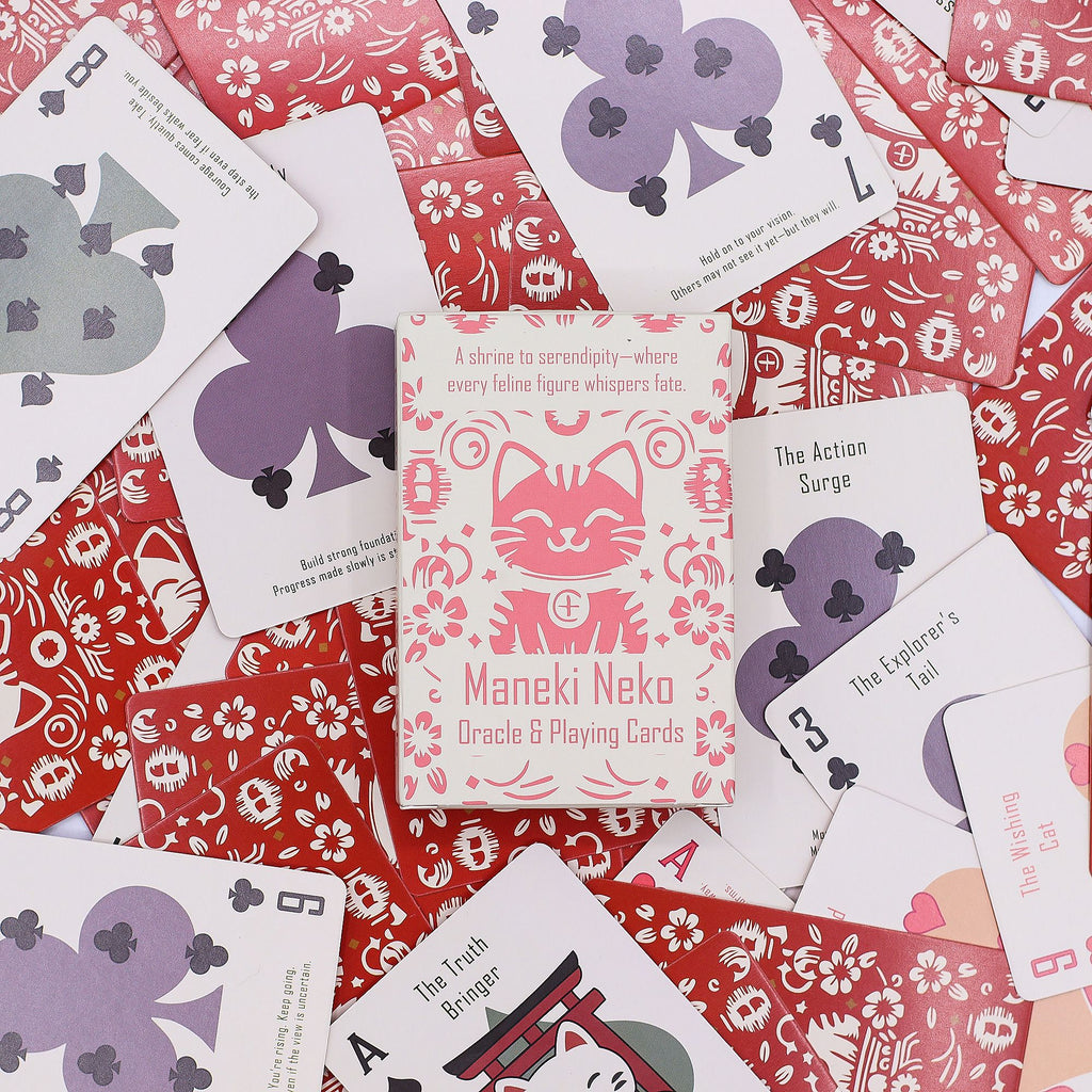 Fortune Cats Playing and Oracle Cards - Maneki Neko Deck – view 10