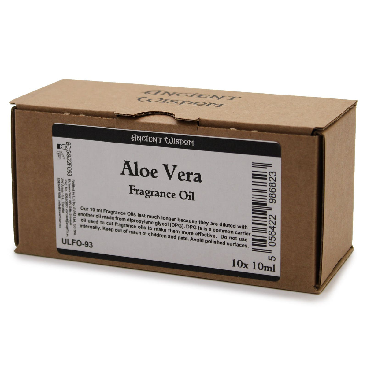 Aloe Vera Fragrance Oil 10 ml – Plain Bottle