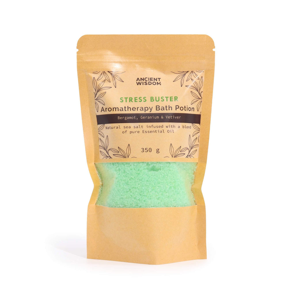 Bergamot, Geranium & Vetiver Bath Salts, 350g – view 3