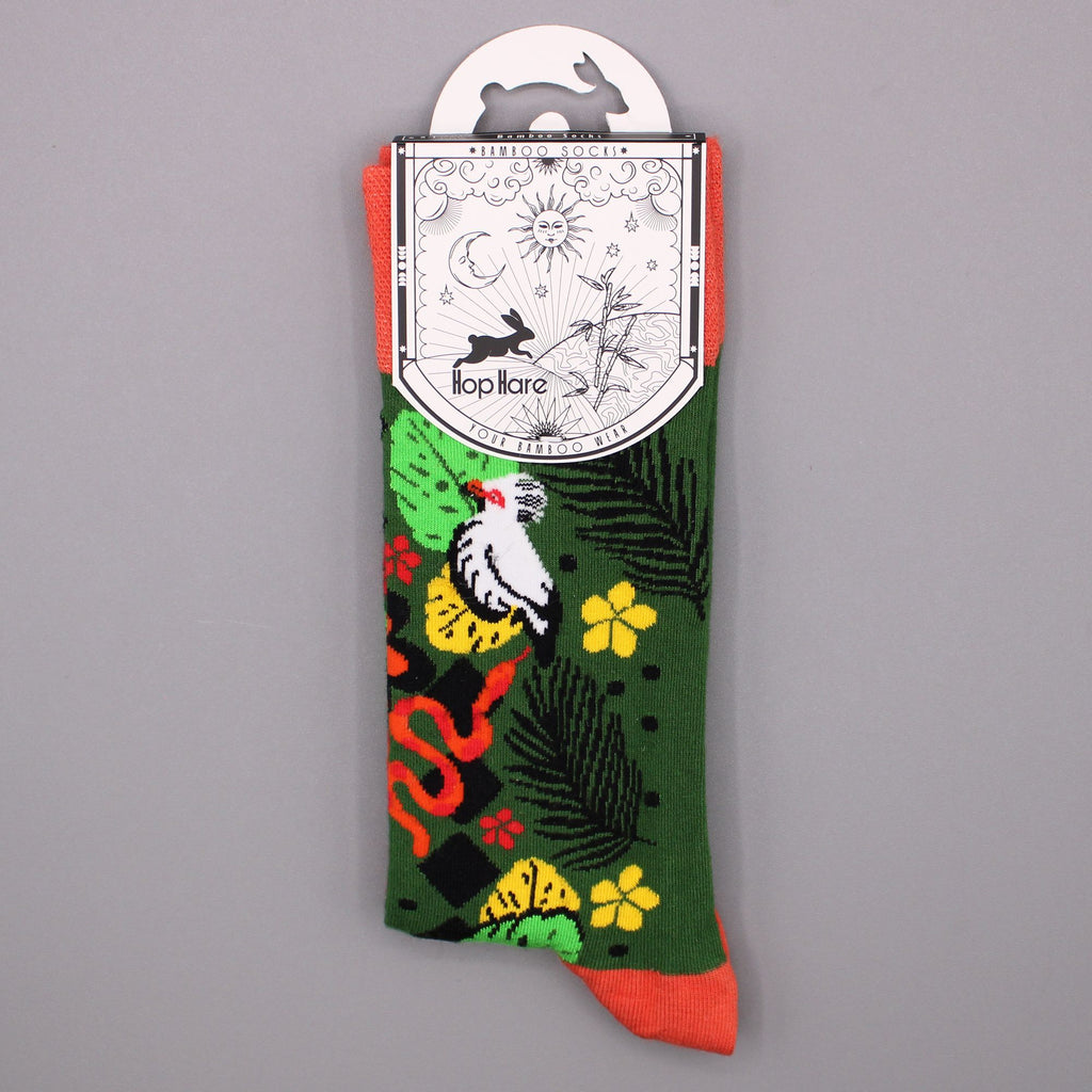 Hop Hare Bamboo Socks Bali Jungle Print (36-40) – view 3