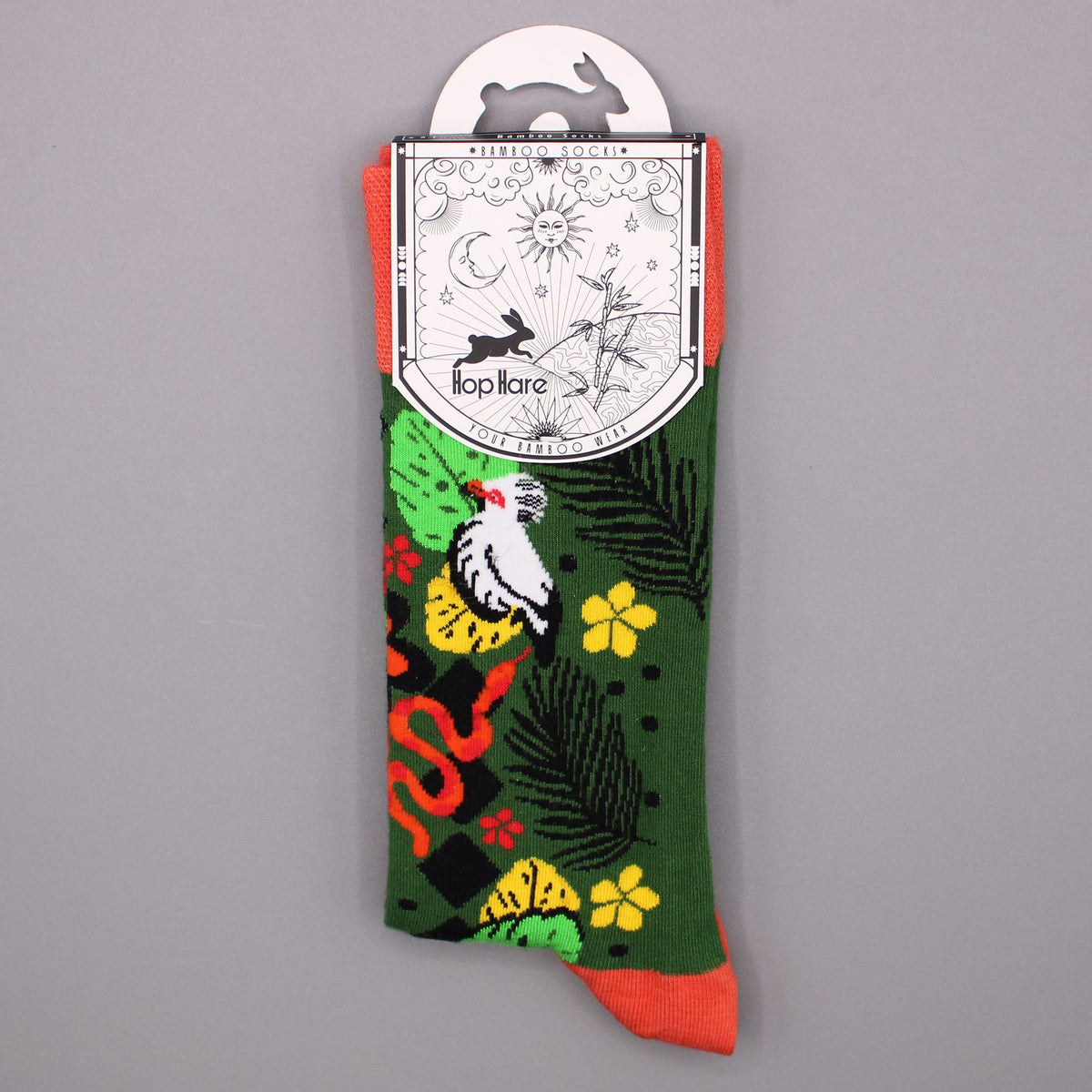 Hop Hare Bamboo Socks Bali Jungle Print (36-40) – view 3
