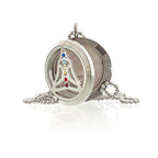 Aromatherapy Diffuser Necklace - Yoga Chakra 30mm – view 5