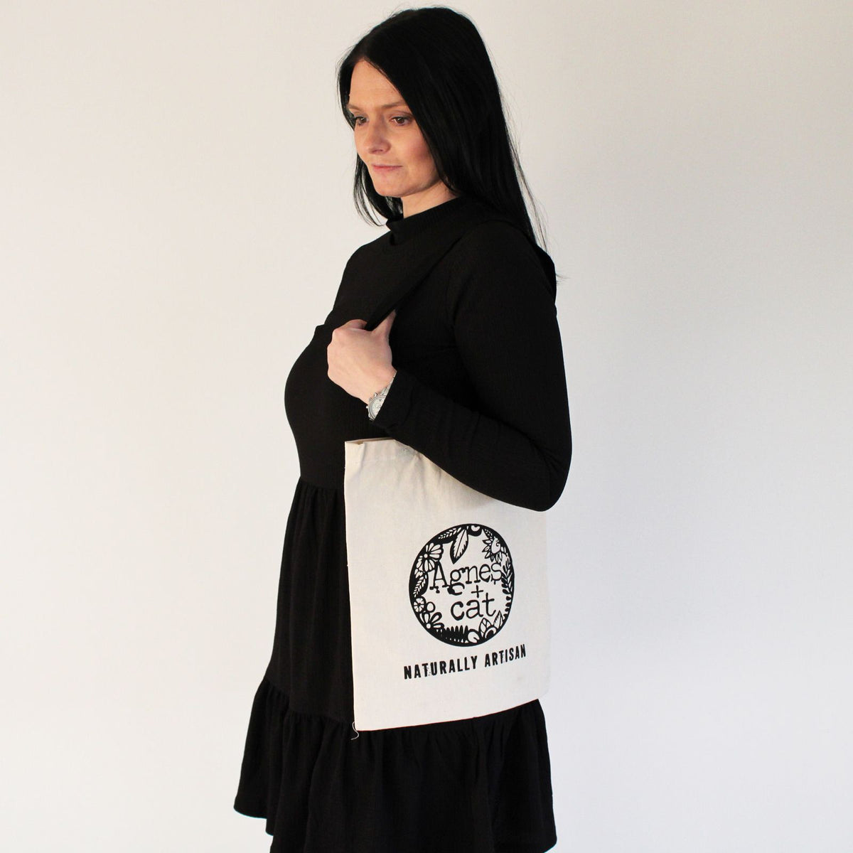 Naturally Artisan Cotton Tote Bag 35 x 30 cm – 6 oz
