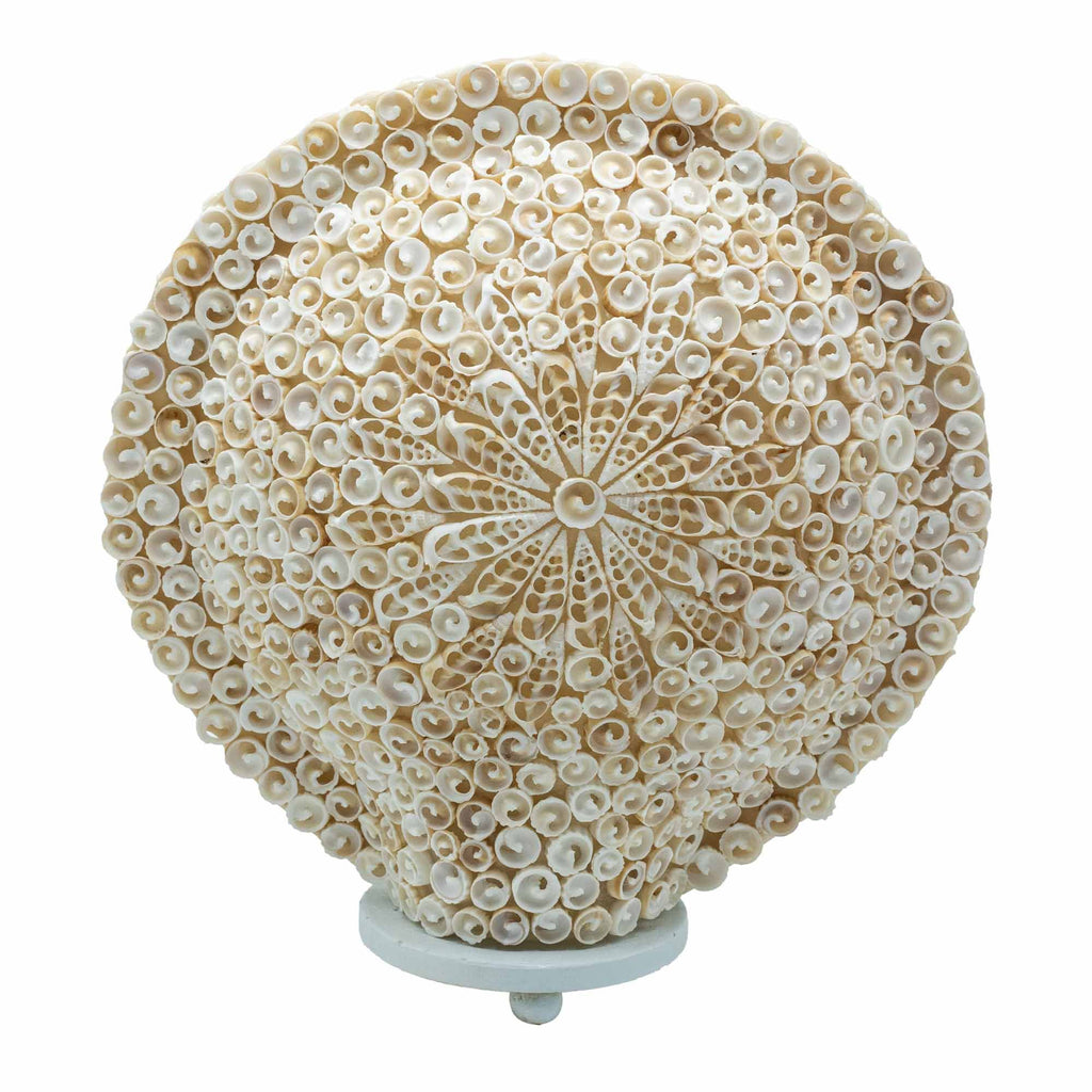 Boho Seashell Lamp - Cut Art Round, 30cm