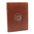Leather Lapis Lazuli Notebook, 200 Pages – 17.5x12.5 cm