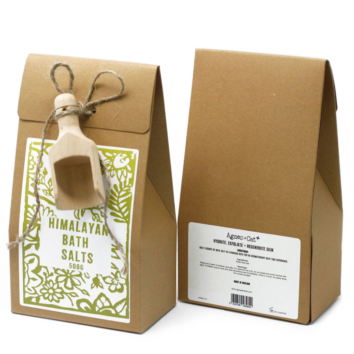 Agnes & Cat Bath Salts 500g - Himalayan Salt