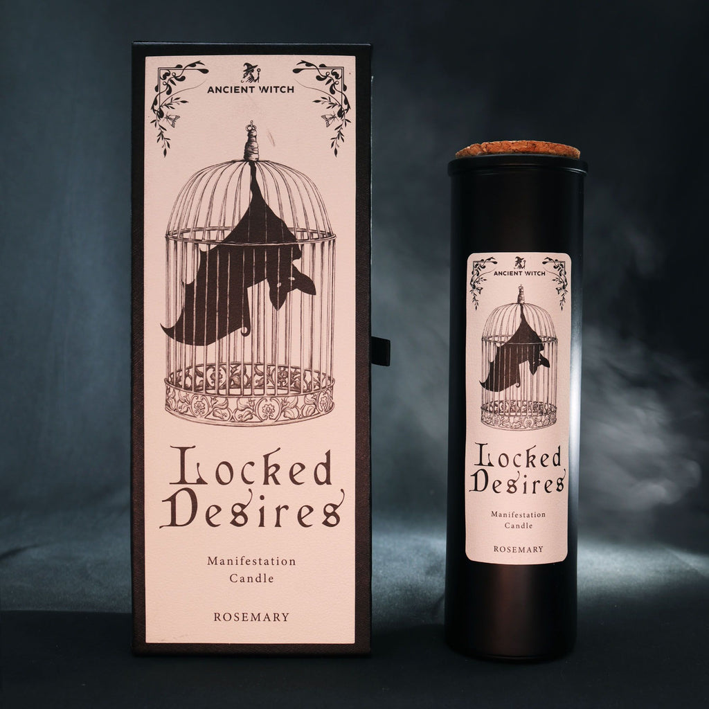 Ancient Witch Locked Desires Ritual Candle - Rosemary – view 6