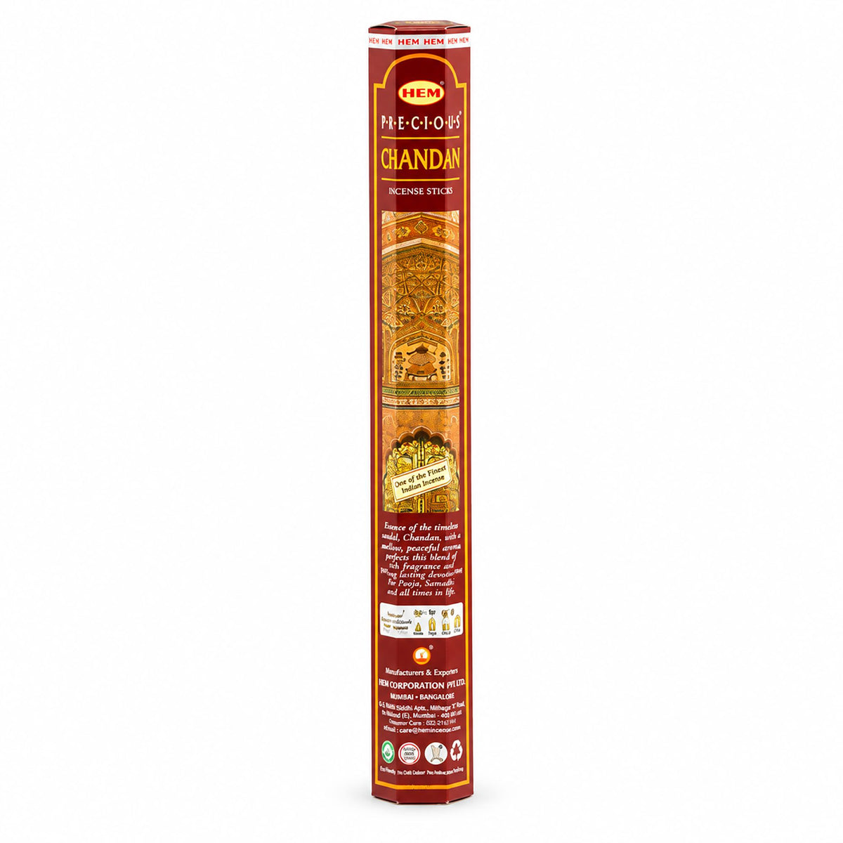 HEM Precious Chandan Hexagonal Incense Sticks – view 2