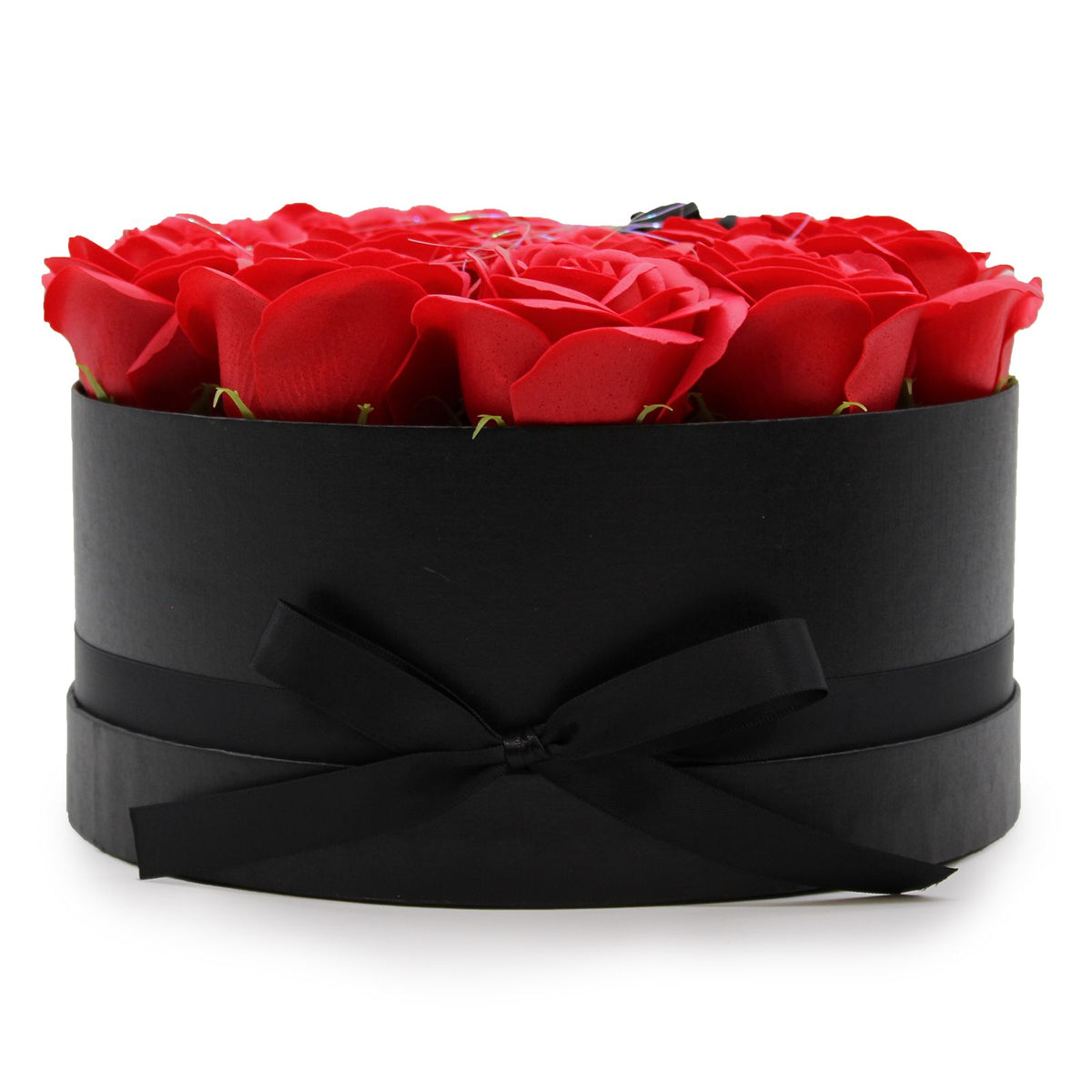 14 Red Soap Roses Round Gift Box – view 8