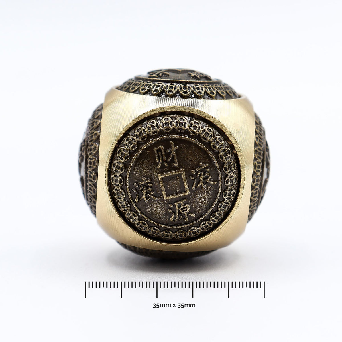 Feng Shui Wealth Spinner Dice, Rounded – view 2