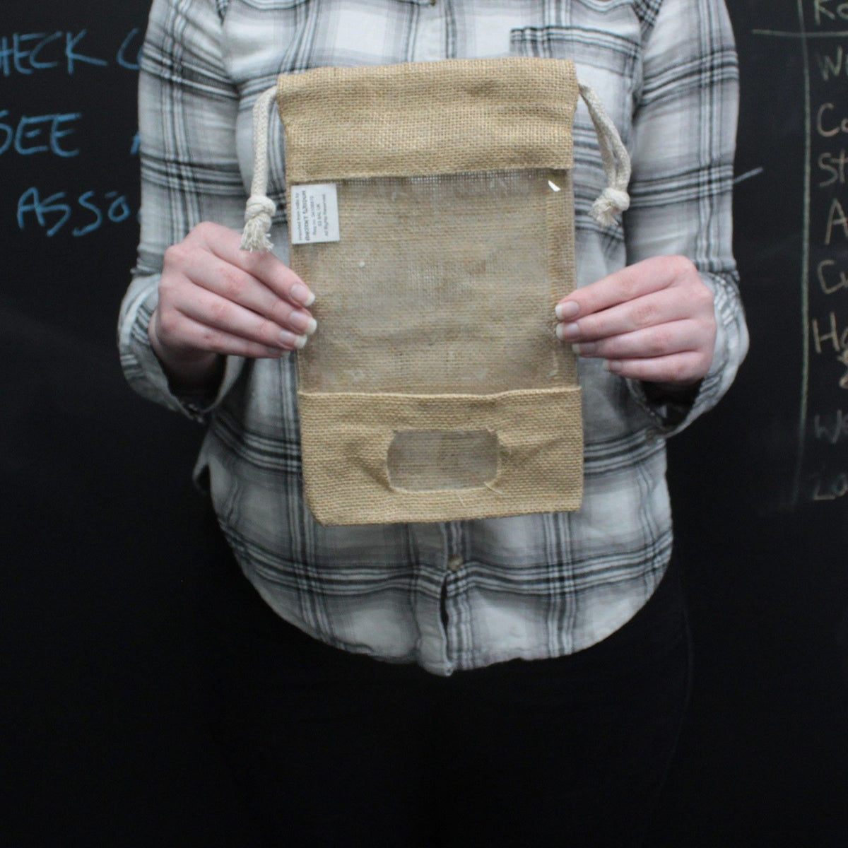 Jute Window Bag with Pocket 25x16cm – view 4