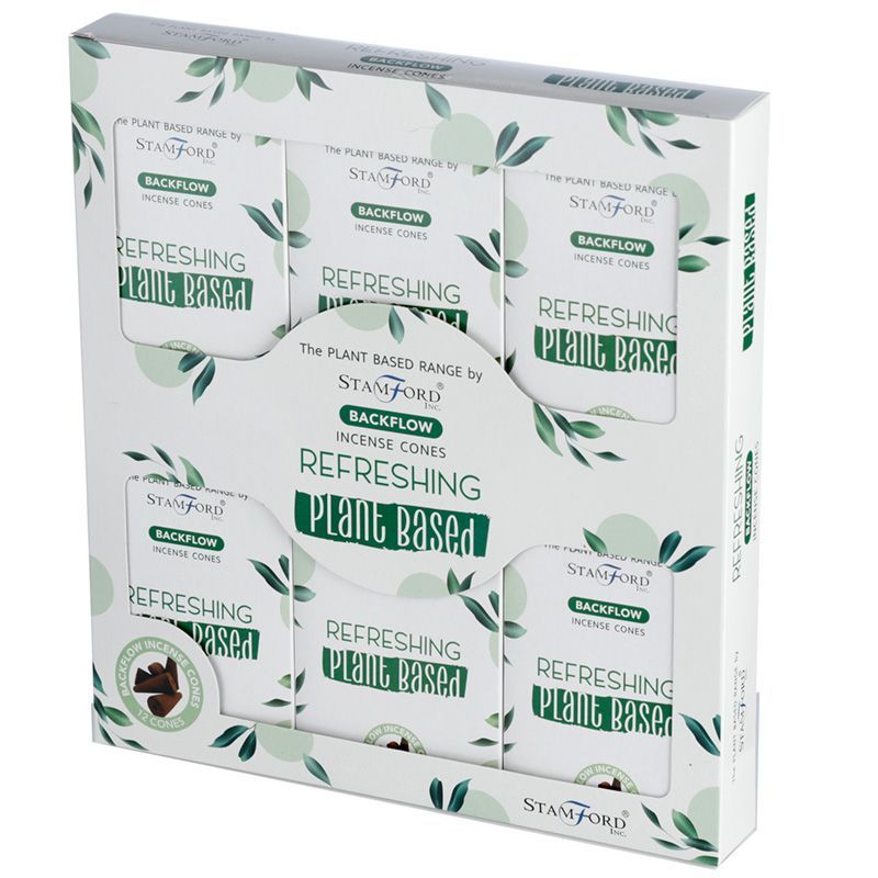Stamford Backflow Incense Cones - Refreshing, 12 Pack – view 4