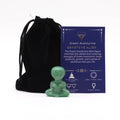 Green Aventurine Alien Figure 40x30x15mm
