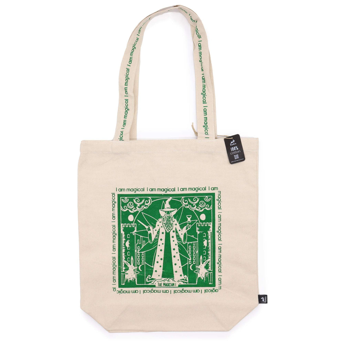Hop Hare Cotton Canvas Tote Bag - I am Magical