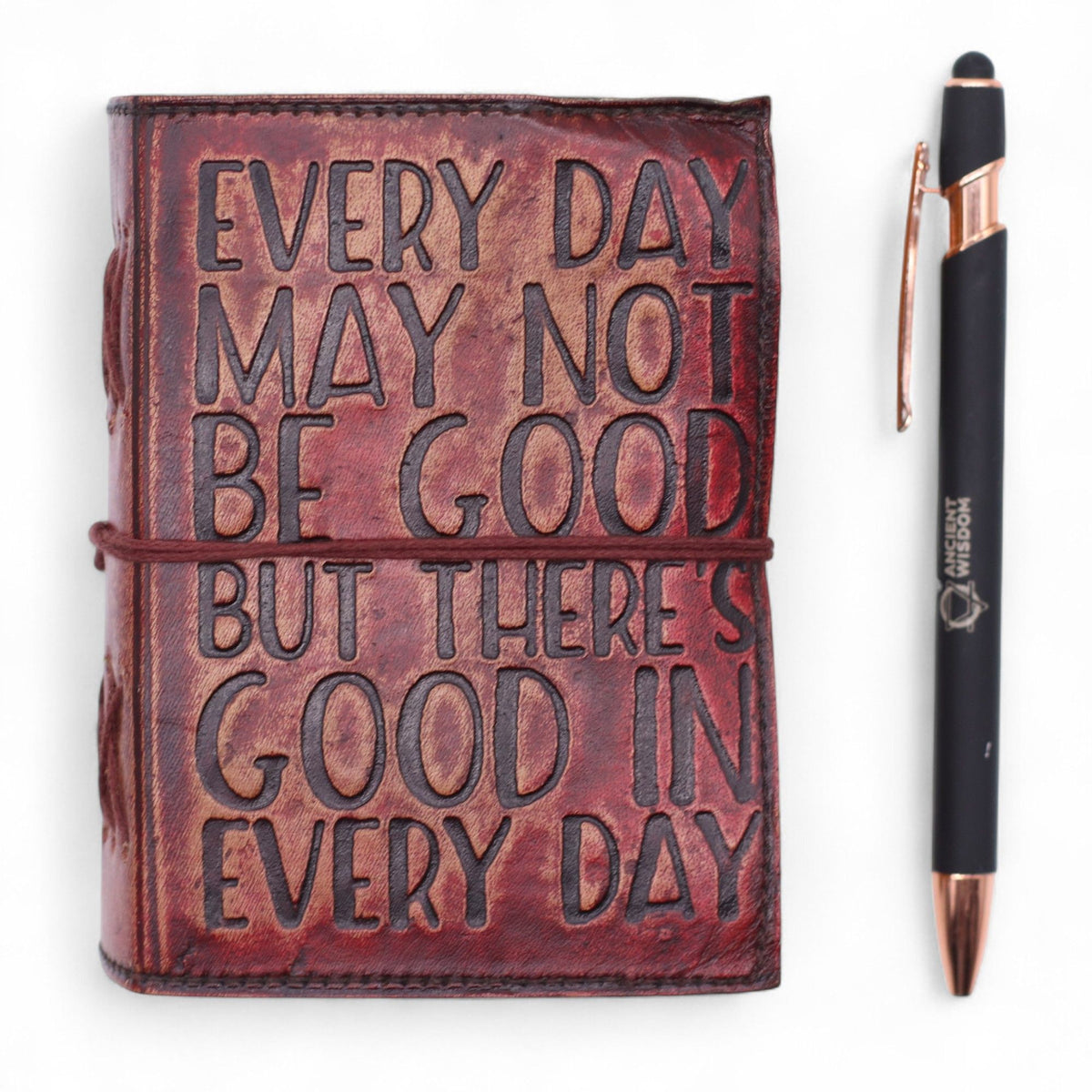 Deckled Notebook, Every Day May Not Be Good – 13x10 cm – view 7