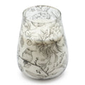 Tall Glass Jar Candle - Drawn by Flame Birds