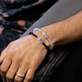 Rock Quartz Double Power Bracelet Set