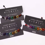 Chakra String Bracelet - Mini Gemstone Donuts – view 2