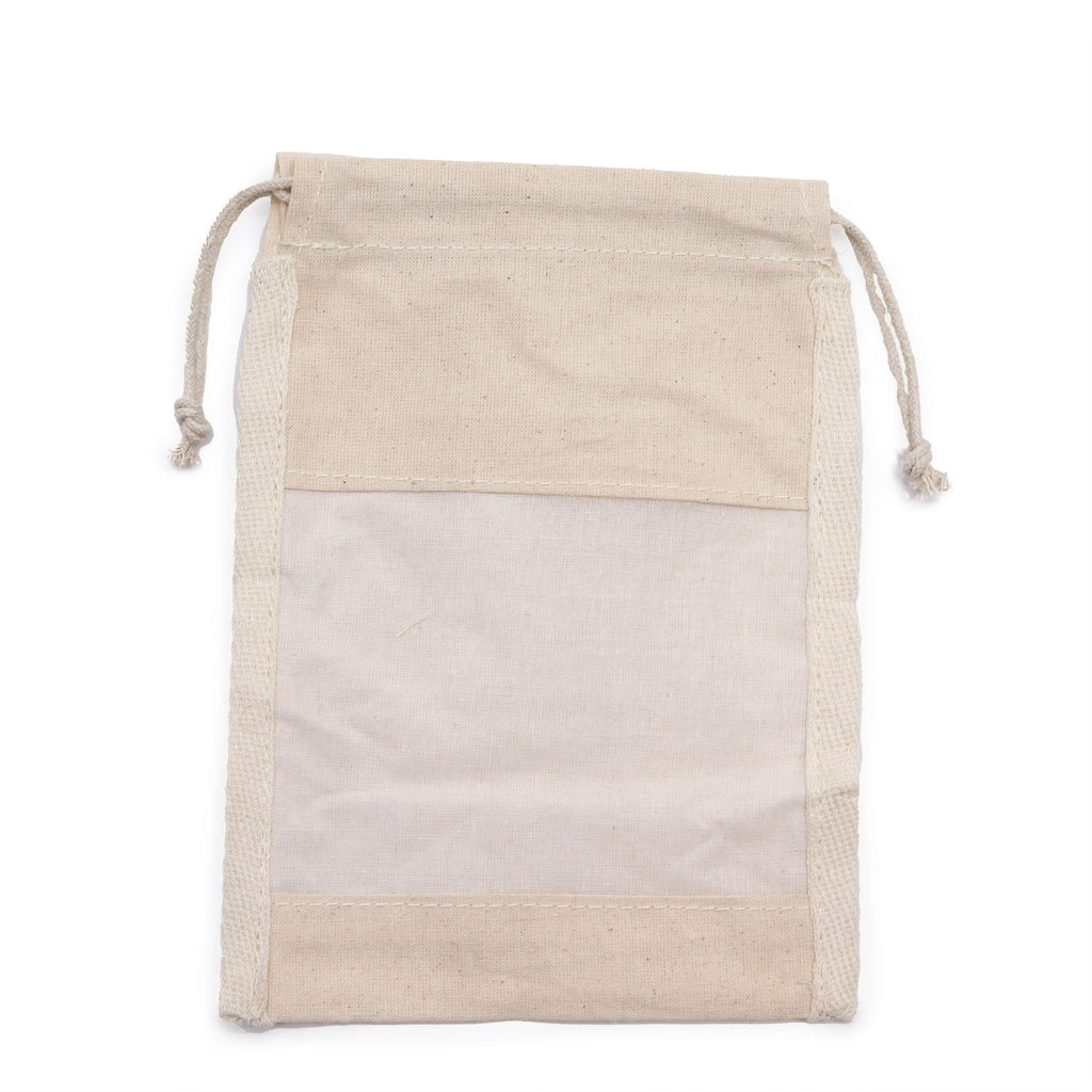 Medium Cotton Window Pouch 21x15cm – view 3
